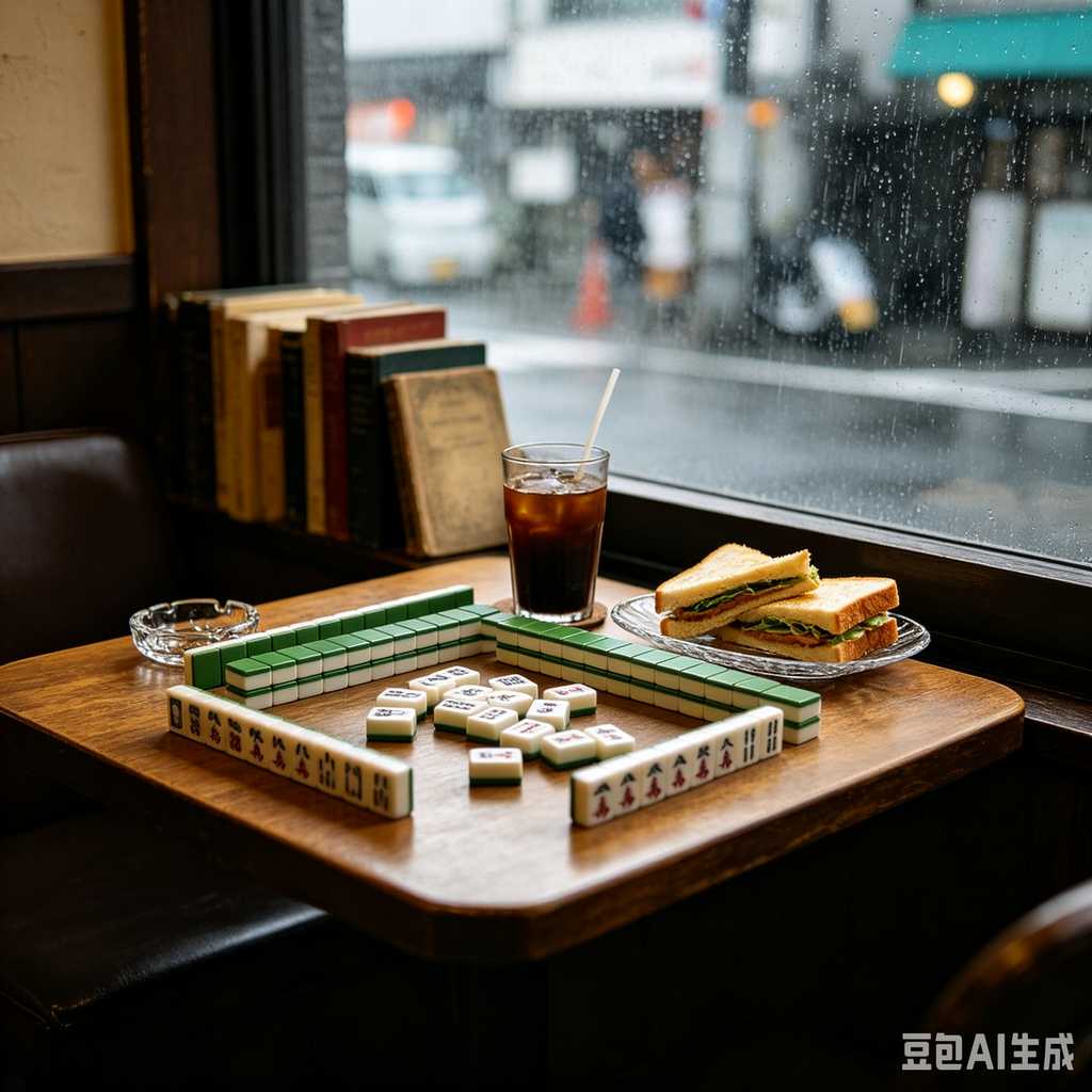 pink mahjong set